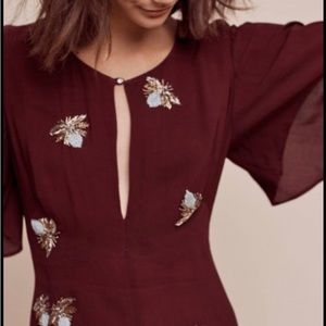 Anthropologie beaded dress